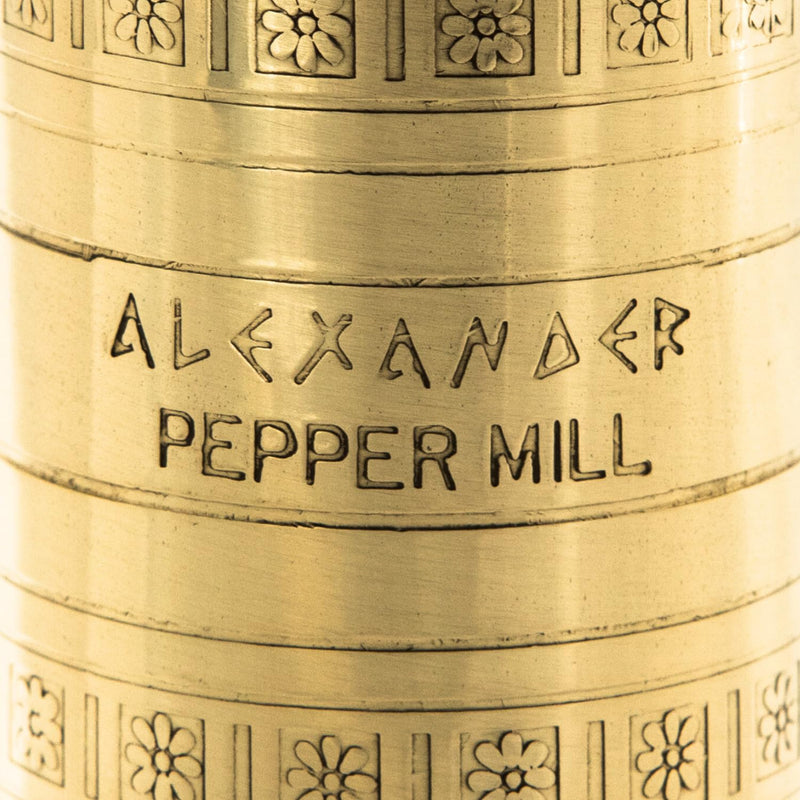 The Original European Mill (Brass, 9-Inch Pepper)
