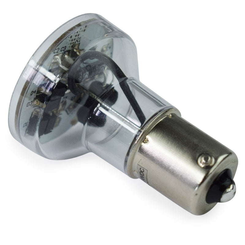 Leisure LED RV Trailer Motorhome LED Spot Light Bulb Natural White 4500K - 1156 1139 1141 1383 LED Bulb 2 Watt 275 Lumen 10-30Volt 12Volt for RV Camper Trailer Marine Boat (4-Pack Long Neck) 4-Pack Long Neck
