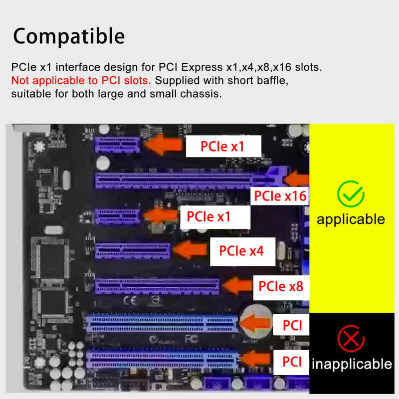 [Upgrade] PCIe Ethernet Card Nic 10/100/1000Mbps Gigabit PCI-Express Network Card (WIN10/11 Driver-Free) RJ45 Network LAN Card Wake On LAN Adapter Internal Computer Desktop PC for Win/Linux/Mac 1 PCS 1PCS