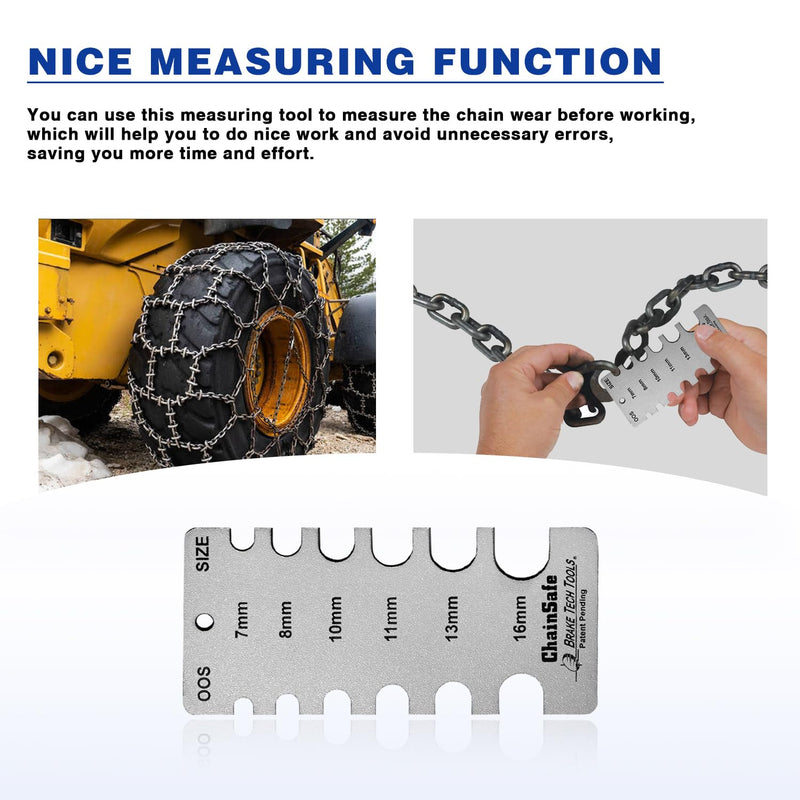 Chain Wear Gauge Chainsafe Inspection Gauge - BT-106CSF