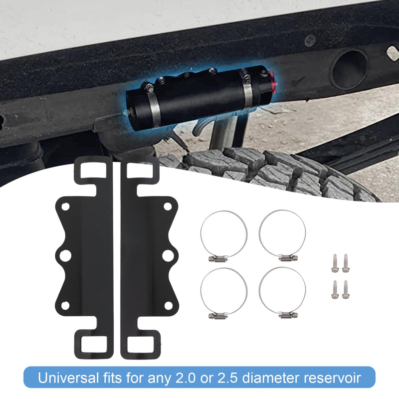 Universal Shocks Reservoir Mounting Bracket Kit 803-02-042 Fit for 2.0 or 2.5 Diameter Reservoir
