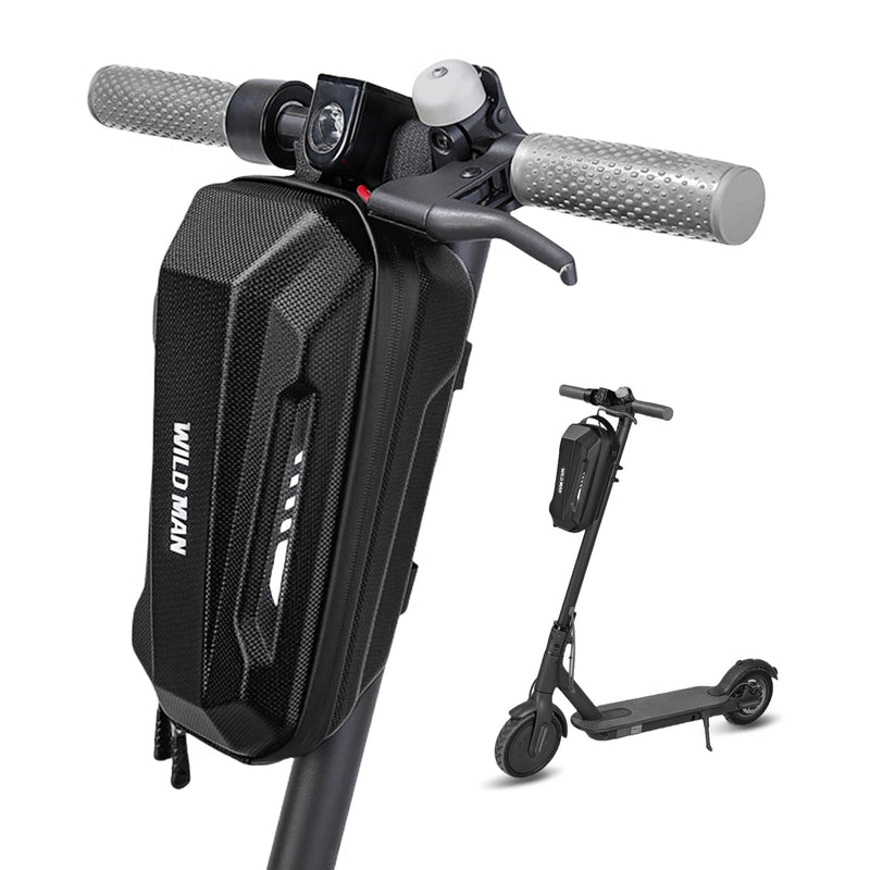 flintronic Scooter Storage Bag, 2L Large Capacity Scooter Handlebar Bag, EVA Handlebar Waterproof Front Bag for Carrying Phone, Wallet, Repair Tools, Charger Tools