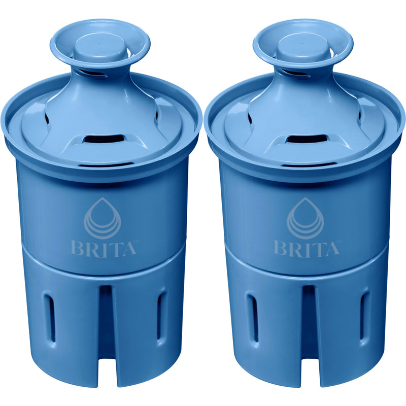 Brita Elite Water Filter Replacements for Pitchers and Dispensers, BPA-Free, Reduces 99% of Lead, Lasts Six Months or 120 Gallons, Includes 2 Pitcher Replacement Filters 2 Count