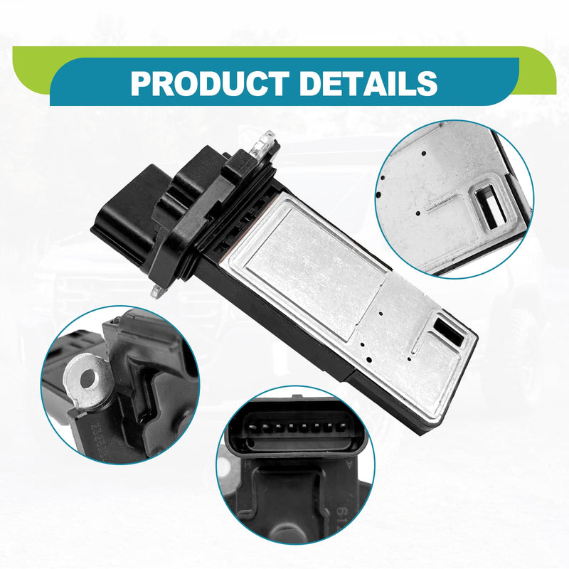 Mass Air Flow Sensor Compatible with Buick, Cadillac, Chevy and GMC Vehicles 2012-2022, Enclave, Escalade, Impala, Silverado 1500, Sierra 1500, Tahoe, Yukon and More, Replace OE 23262343