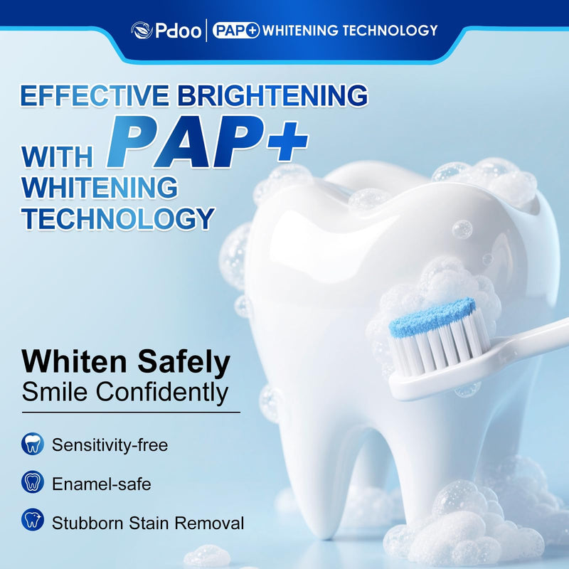 Blue Teeth Whitening Powder 50g - Brightening Tooth Powder for Instantly Whiter Smile, Natural Mint Flavor, Removes Coffee & Wine Stains, for Sensitive Teeth, Enamel Safe, Fluoride Free, Vegan Blue 1.8 Ounce (Pack of 1)