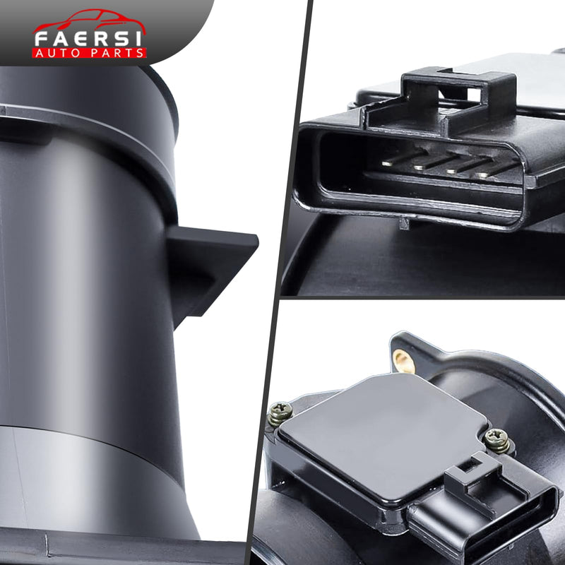 Mass Air Flow Sensor Meter MAF F81F12B579BA XL3F12B579BA Compatible with 1998-2004 Ford F150 F-250 F-350 F-450 F-550 Super Duty Expedition Lobo Taurus Lincoln Jaguar 3.4L 4.6L 5.4L 6.8L 7.3L V8