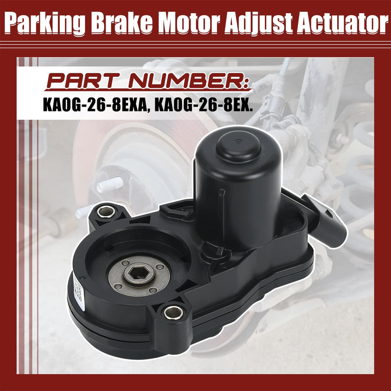 PTNHZ Rear Left & Right Parking Handbrake Actuator Compatible For 2016-2024 Mazda CX-5 CX-9 CX-5 CX-9 KA0G-26-8EXA Universal For Both Left And Right