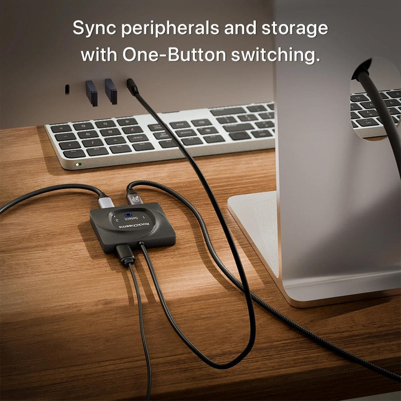 USB-C KVM Switch: Use Apple Studio Display/XDR with Windows PC & Mac, Displayport to USB-C Bridge, Supports Built-in Camera/Mic/Audio/PD, LG Ultrafine, ASUS ProArt, 5K@120Hz 6K@60Hz DP
