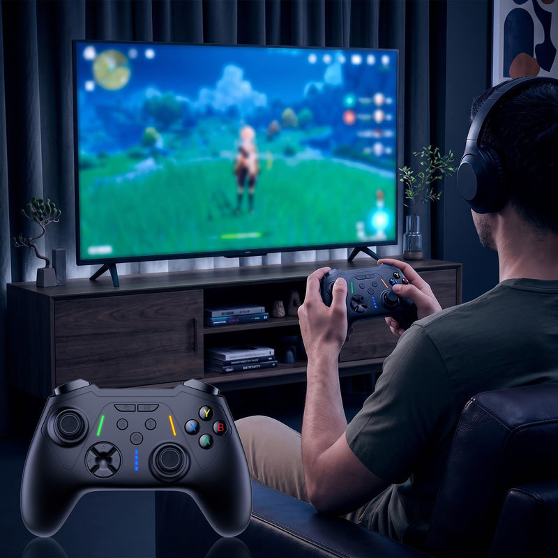 Sehawei Wireless Controller for Xbox One/Xbox One S,PC,Macro & Turbo | 2.4 GHz Wireless Controller Plug and Play, Compatible with Xbox One/Xbox One S/Xbox One X/Xbox series S/Xbox Series X/PC