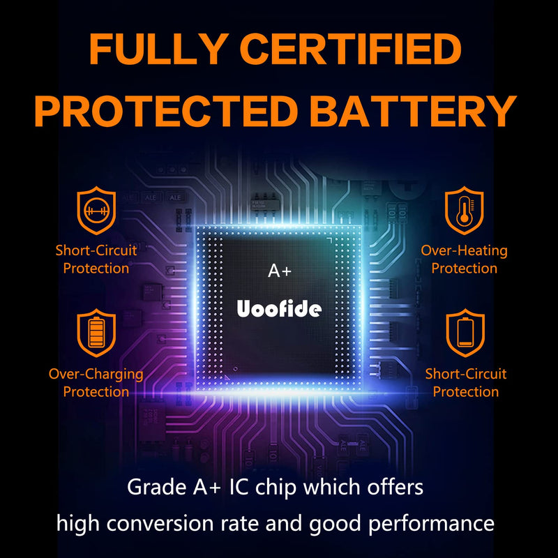 Upgraded Battery for iPhone Xs, High Capacity Replacement Compatible with iPhone Xs Battery A1920 A2097 A2098 A2100 with Professional Repair Tools Kit