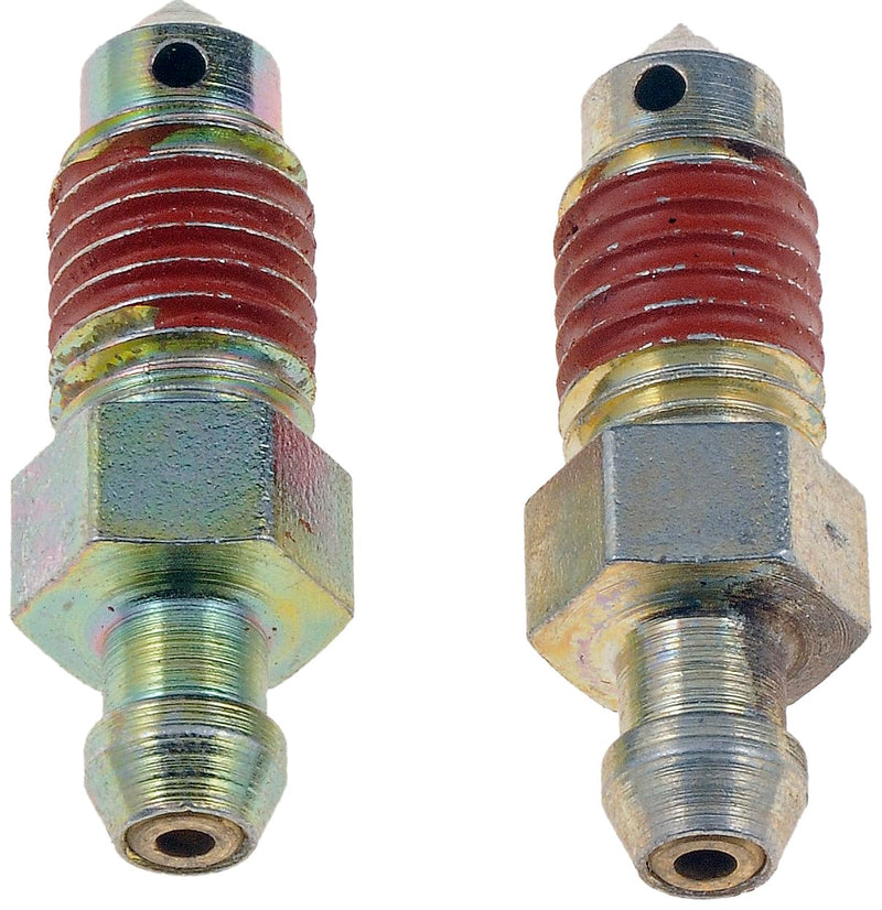 Dorman 12702 Brake Bleeder Screws - Quick Bleeders - M10-1.5 X 33mm Compatible with Select Models, 2 Pack