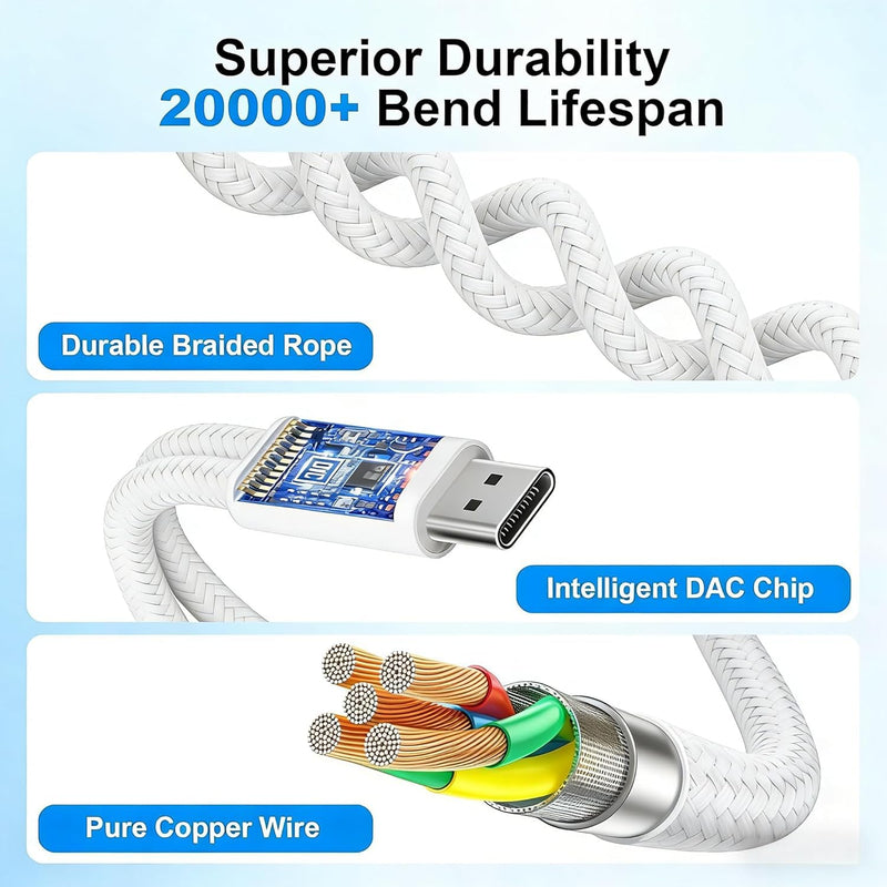 2 in 1 Usbc Splitter Aux and Charging Bundle [USB-c Splitter & USB C to 3.5mm Jack and Charger],PD 60W Fast Charging and Hi-Fi Audio,for iPhone 15 16 17/iPad Pro/Galaxy/Pixel 2 Style usb c splitter kit