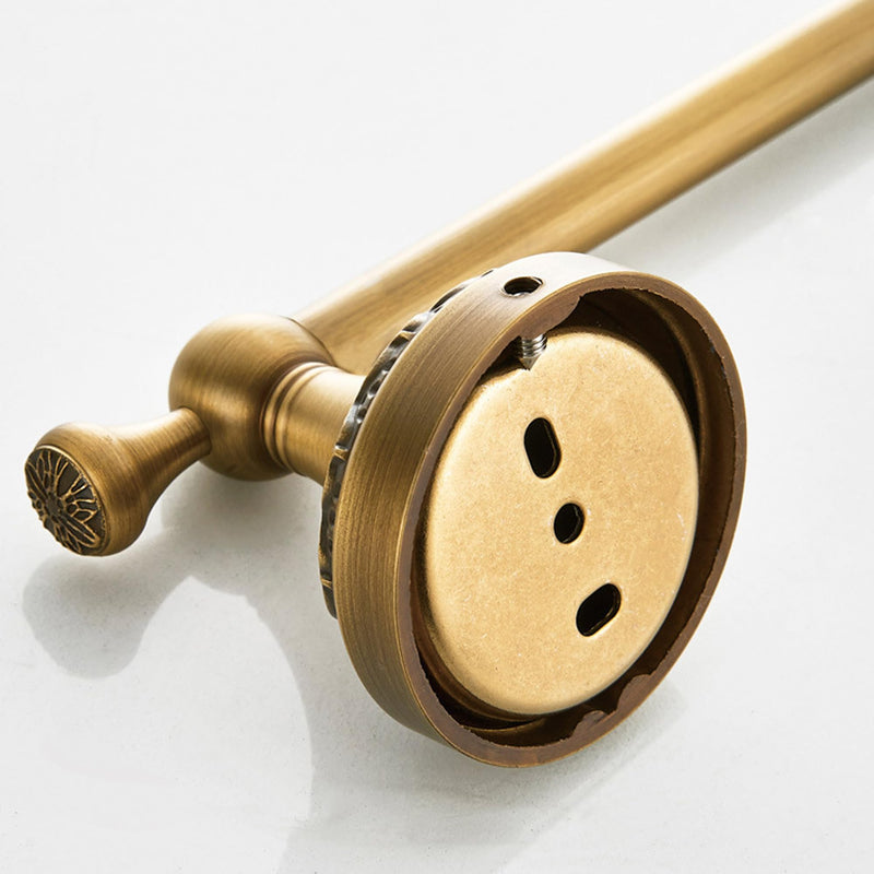 Wall Mounted Bathroom Toilet Paper Holder,Roll Tissue Holder Antique Brass Pattern Carving,Brushed Bronze