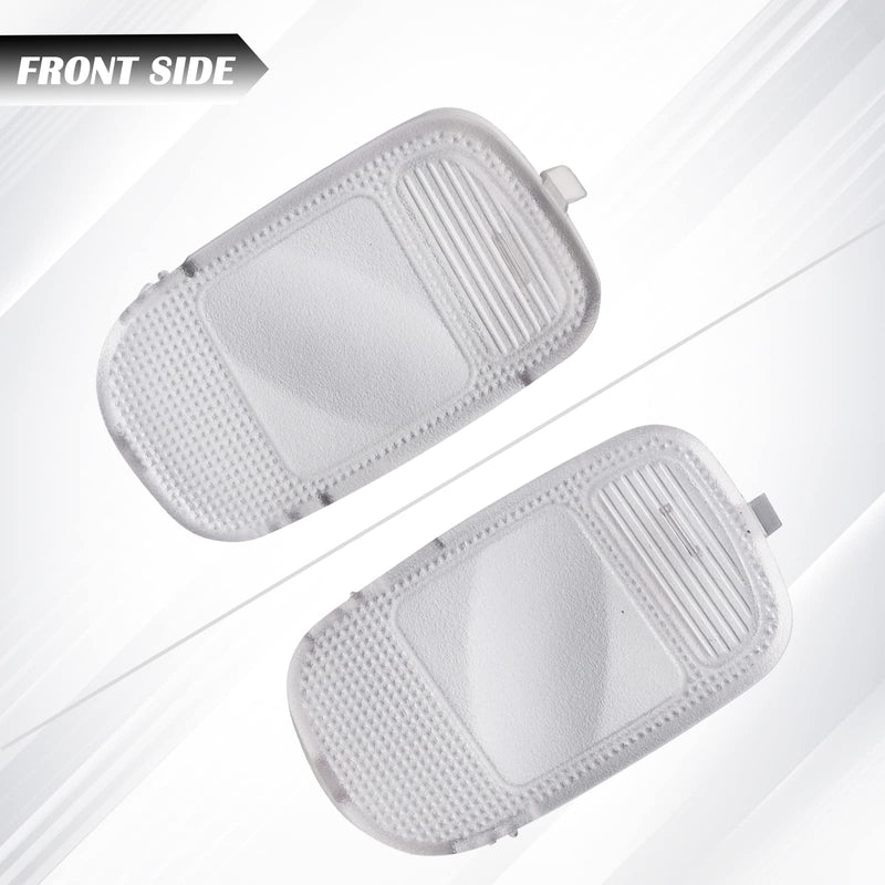 TQPONLY Dome Light Cover Overhead Console Reading Lamp Compatible with Dodge Ram 1500 2500 3500 4500 5500 Truck Parts Replaces 74970 Clear-Dome Light Cover