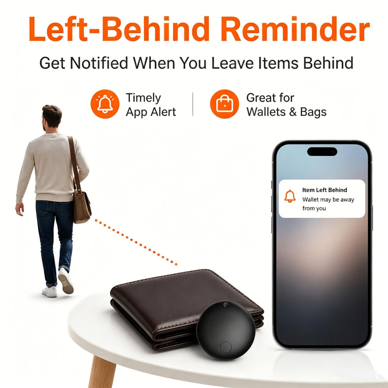 GPS Tracker for Vehicles No Monthly Fee (Android Only) - 2 Pack | Mini Car Tracker Tag, Tracking Devices, Hidden Compatible with Google's Find Hub for Pet, Car, Key, Luggage