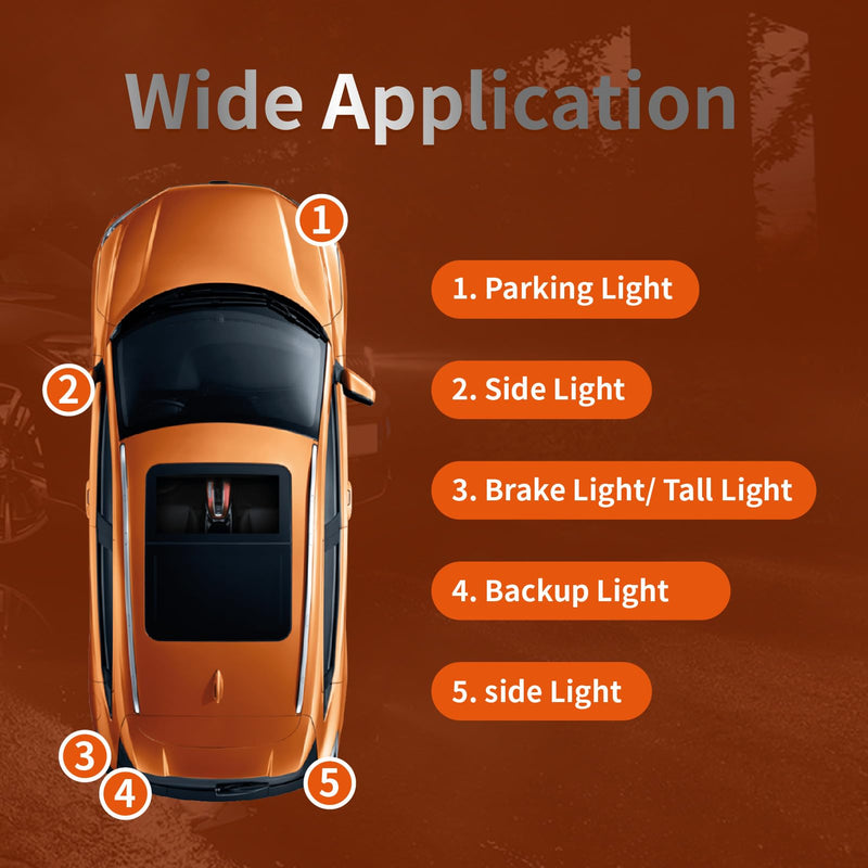 ALKOREY-1157 Py21/5w Amber Light,Miniature Bulb Mini Bulb,2100K Taillight Turn Signal Light,12V 21/5W Bay15d,2 Pack