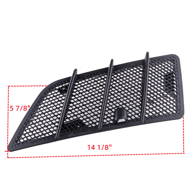 1648804305 1648804405 Pair Hood Air Vent Grille Cover for Mercedes W164 ML350 ML450 ML550 ML63 AMG GL320 GL350 GL450 GL550 Class 2008-2011 2009 2010 Hood Air Vent Cover Left Right