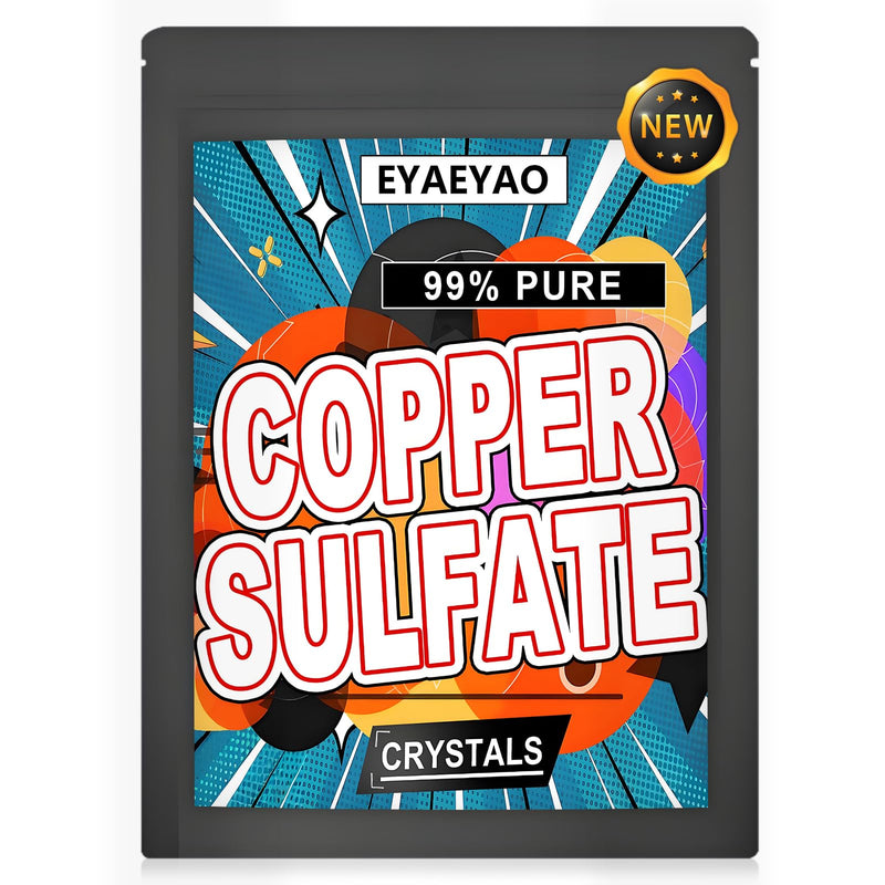 Copper Sulfate Crystals, Copper Sulfate Powder Pentahydrate – 99% Pure Fine Blue Crystals (2 lb) 2 lb