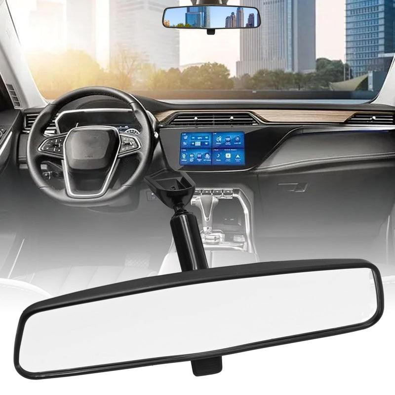 8201010F01AC 10.5" Universal Rear View Mirror, Interior Rearview Mirror Kit Replacement for Hevrolet Ford Toyota Nissan Jeep Honda Subaru Hyundai Kia Mazda Buick and More