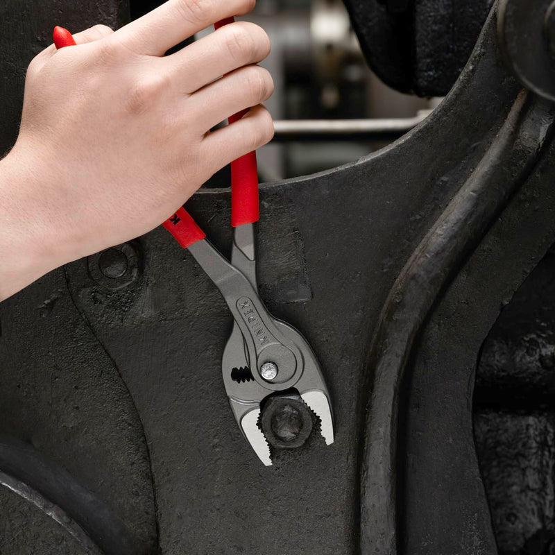 KNIPEX Tools 82 01 250 SBA TwinGrip Pliers, 10"
