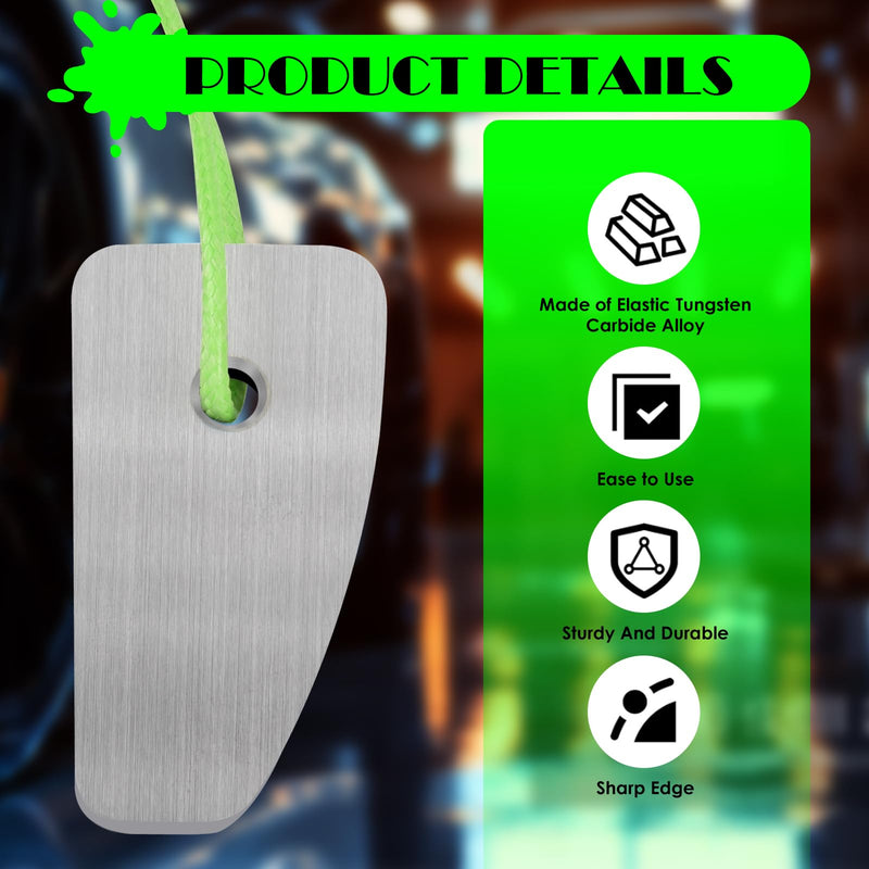 Denibbing Tool, Shark Blade Denibbing Tool, Paint Denibbing Tool for Removing Dust, Paint Imperfections or Stains