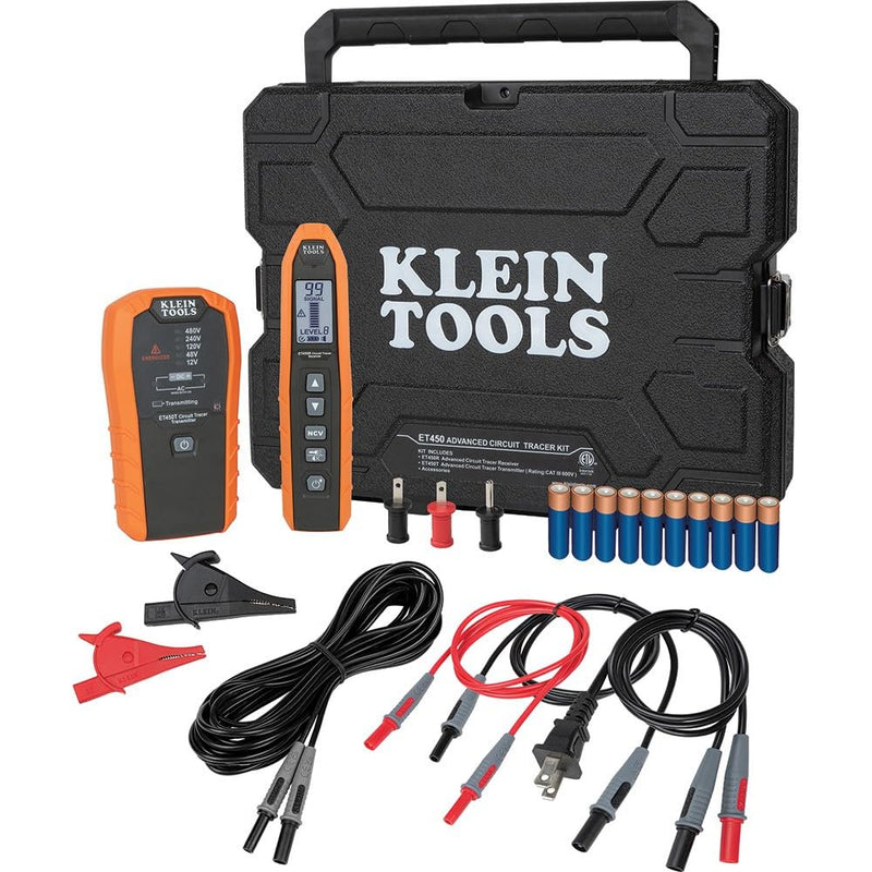 Klein Tools 69360 Alligator Clips, Outlet Tabs/Prongs Circuit Connectors Accessory Pack, Use with Klein Tools Cat. No. ET450, 5-Piece
