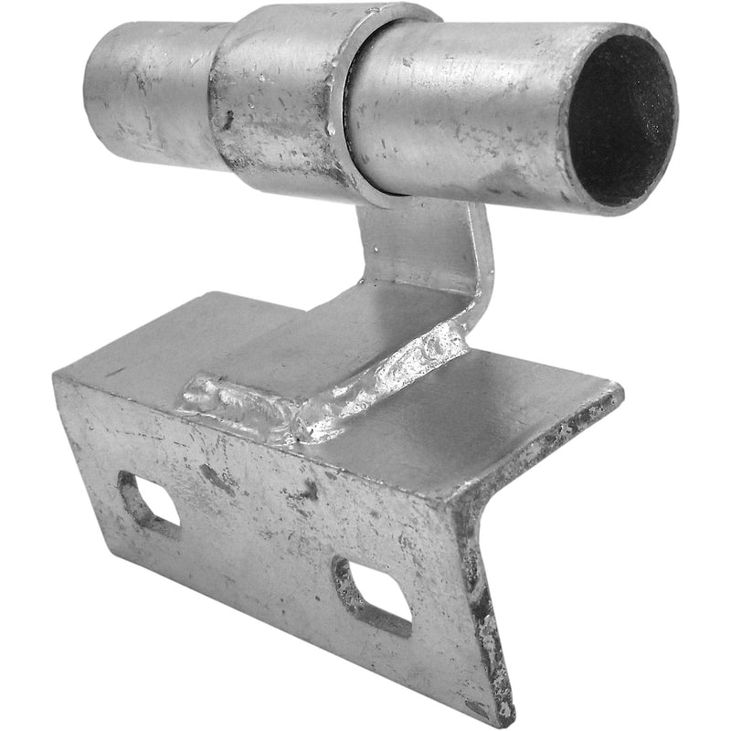 Jake Sales Rolling/Sliding GATE Track Bracket -WALL Mount: for 1-5/8" Track Pipe [Flat Back] Wall Mount 1-5/8" Top Rail Each