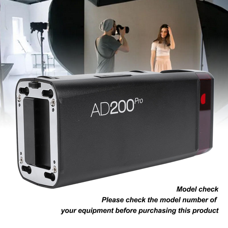 Flash Light Body Cover Case for AD200 PRO, Replacement Protective Shell with ABS Material, Precise Hole Placement