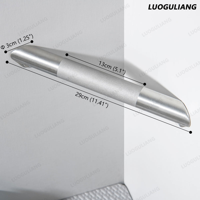 Shower Foot Rest for Shaving Legs, Wall Mounted Shower Foot Ledge, Antislip Stainless Steel Bar Foot Ledge for Bathroom, Brushed Nickel