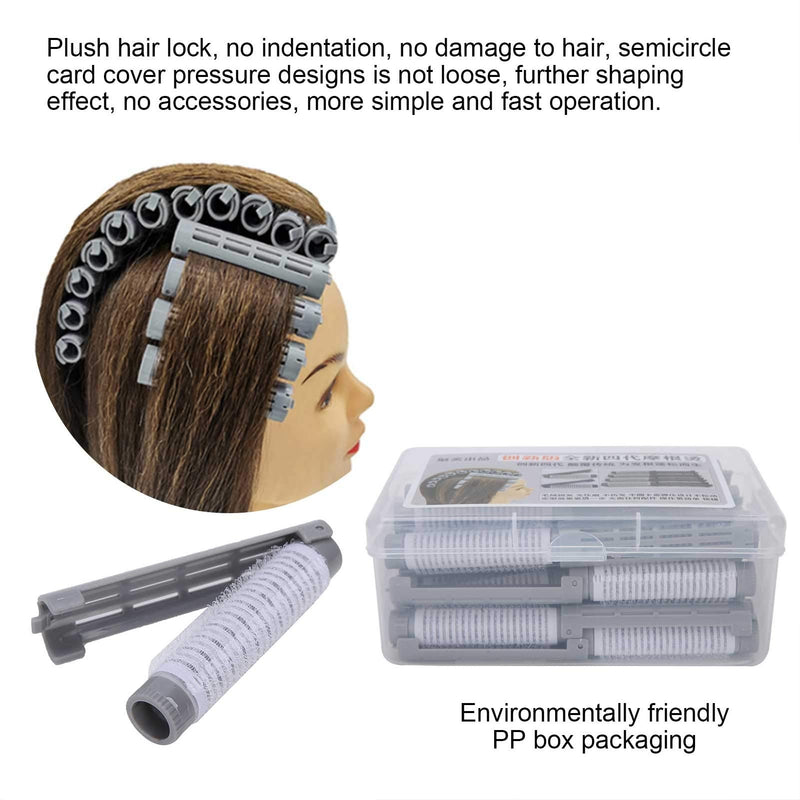 Hair Perm Rods, 20PCS Perm Rods Curlers Hair Rollers Hair Perm Kit Short Fluffy Perming Rods Roller Curlers Root Body Wave Hairdressing Styling Tool Hair Roller Set for Salon Barber Home Perm Kit