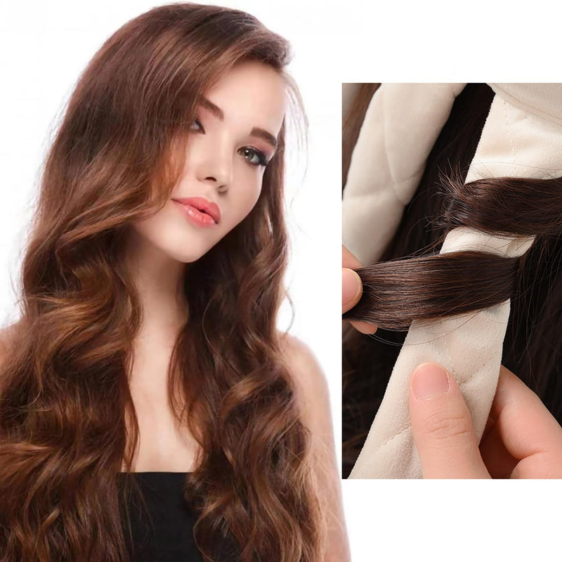 Octopus Heatless Curls Curlers Headband - 1 Piece, Beige, Heat-Free Curler Overnight, Suitable for Wet and Dry Hair, Long and Short Hair, at Home and on the Go