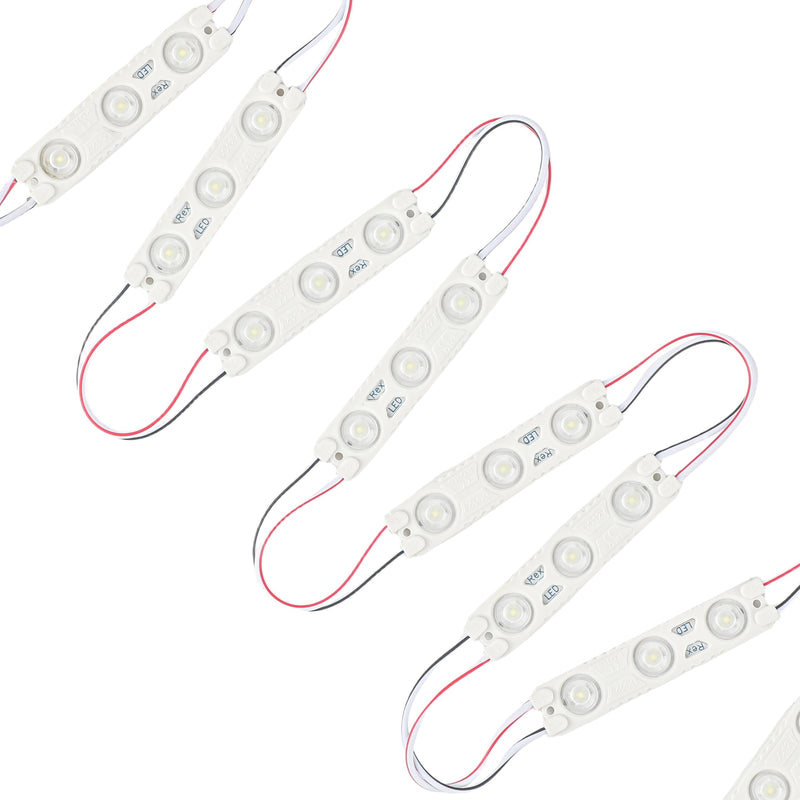 Super bright 200pcs 2835 3 LED Module White Waterproof Decorative Light for Letter Sign Advertising Signs with Tape Adhesive Backside 3 Years Warranty