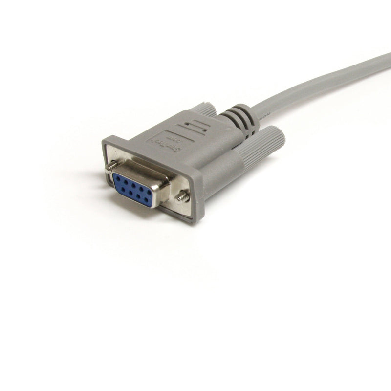StarTech.com 6ft Straight Through Serial Cable - DB9 M/F (MXT100) Gray - M/F 6 ft / 2m