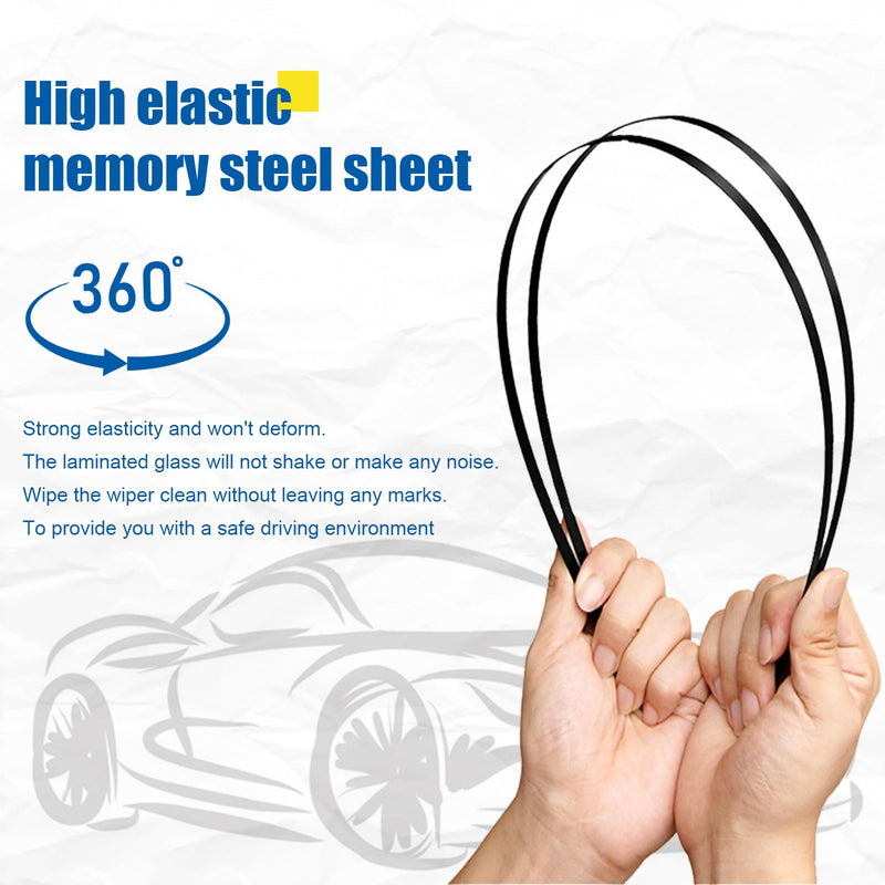 26"+16" Windshield Wipers With 10" Rear Wiper Blade Sets Automotive Replacement for Toyota Rav4 2013-2018,Easy For Installation (Pack of 3) 26+16+10