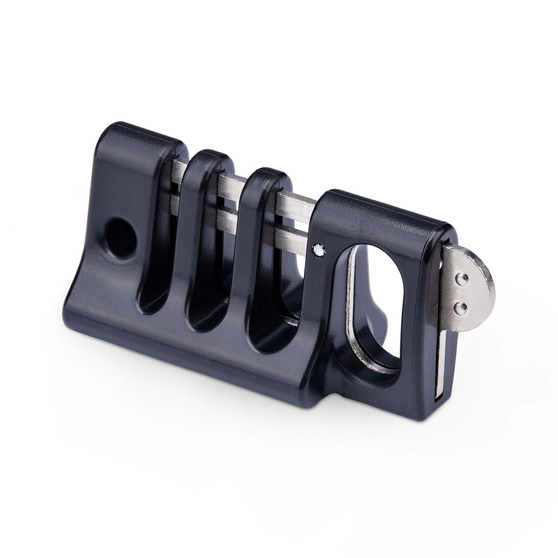 StarTech.com Peripheral Cable Anchor Lock, Secure Keyboard/Mouse, Cable Trap w/Metal Plate, Use w/Laptop Security Cable Cable Organizer Lock