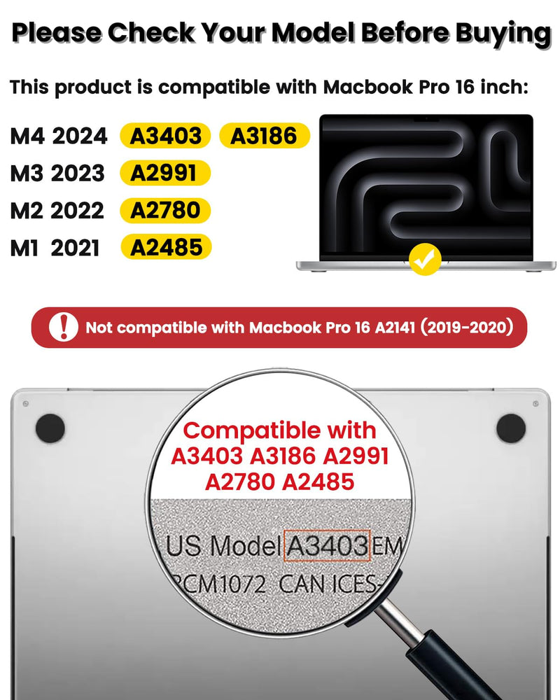 F FORITO 2-Pack Anti Blue Light Screen Protector Compatible with 2023 MacBook Pro 16 inch M2 Pro /M2 Max Chip Model A2780, Anti Glare & Anti Scratch Laptop Screen Protector