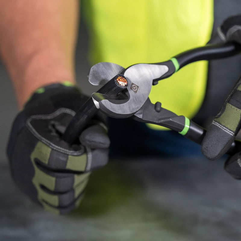 Greenlee 727 9-3/4" Handheld Cable Cutter for Copper and Aluminum Cables Up to 2/0, 70 Square Millimeters
