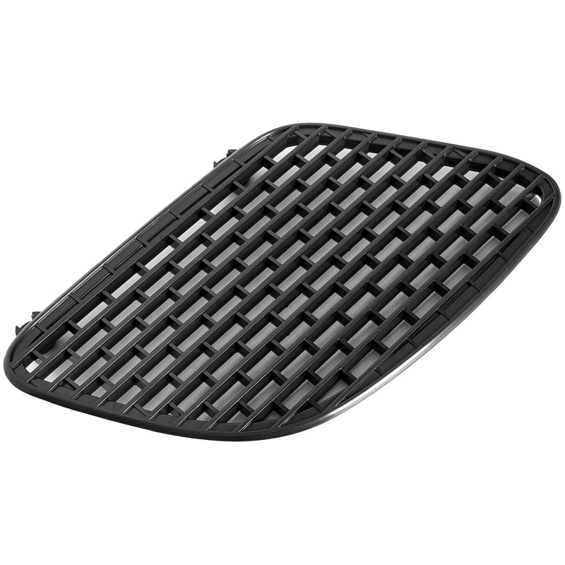 ECOTRIC Hood Scoop Vent Compatible with 2015-2018 Dodge Challenger SRT Hellcat & 2019-2023 R/T Scat Pack Black Hood Bezels Grille Replace for 68184348AD, 68184348AB, 68184348AF, 68184352AB, 68184353AB
