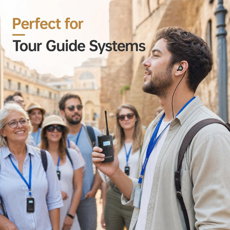 in-Ear Wired Earphone 3.5mm | Earbud Compatible with Tour Guide System, Interpretation Receivers, Keyboard Piano & TV Audio, Replacement Monitor Earpiece