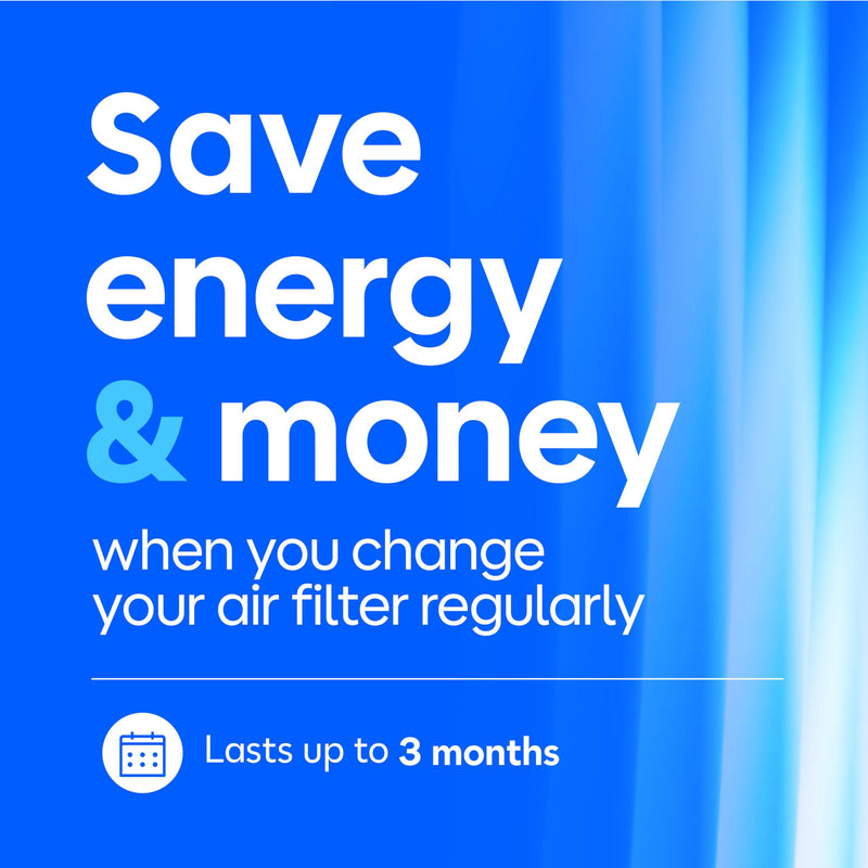 Filtrete 16x25x1 Air Filter, MERV 13 MPR 1900, Allergens, Bacteria, Viruses & Air Pollutants, 3-Month AC/Furnace Filters, Cleaner Air Reliable Airflow, 2 HVAC Filters(Act Size 15.62x24.62x0.78 in)