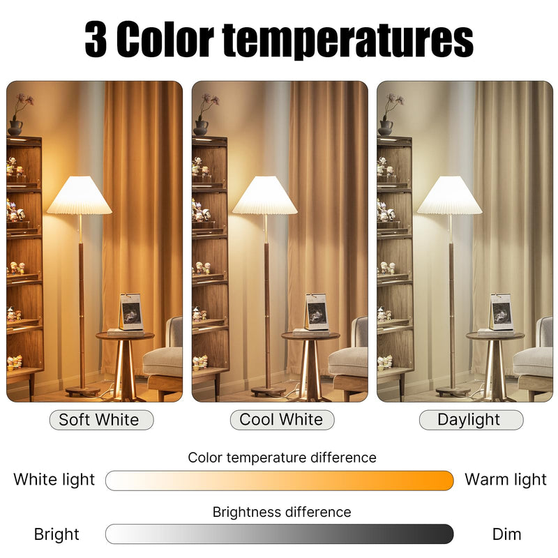 E26 CFL Light Bulbs 13Watt, T2 Spiral Soft White 2700K 900lm E26 Medium Base Compact Fluorescent Light Bulbs, UL Approved, 120v 60Hz, Self Ballasted CFL Bulbs (60Watt Equivalent), Pack of 12