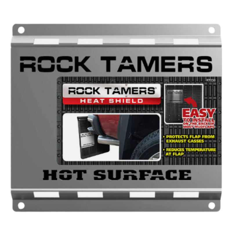 Rock Tamers RT231 Heat Shield, Stainless (Heavy Duty)