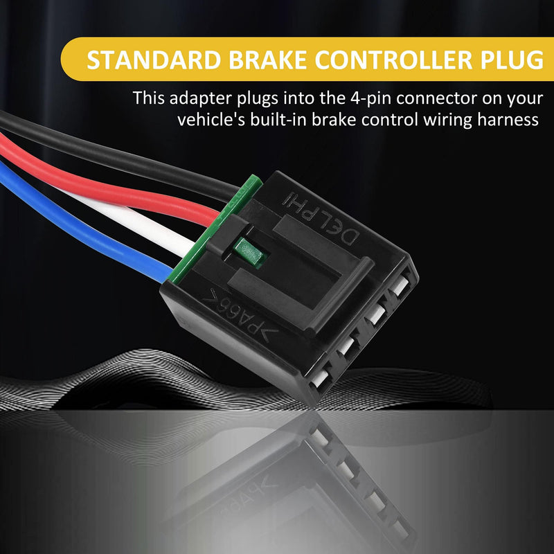 Oyviny Brake Control Wiring Adapter 3050-P for Nissan Titan 2004-2024/Armada/Frontier 2005-2024/NV 2012-2021/Pathfinder 2005-2020/ Xterra 2005-2015 Plug-in Brake Controller Adapter