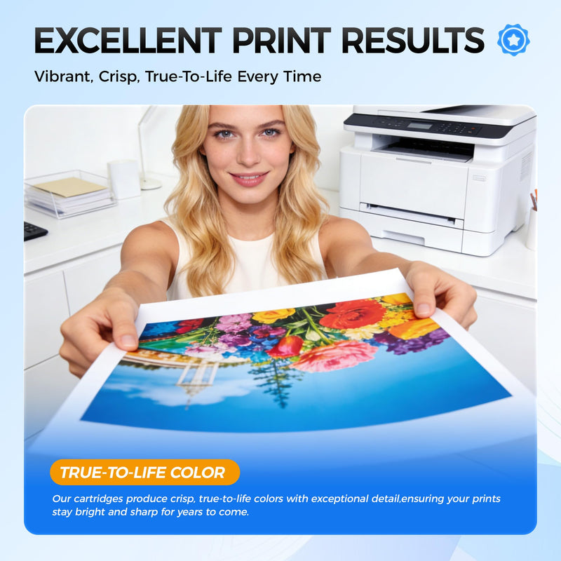 962XL Ink Cartridges Combo 4-Pack High Yield Replacement for HP 962 962XL Ink Compatible with OfficeJet 9012 Pro 9010 9014 9015e 9016 9018 9019 9020 9022 9025 9028e Printers Black Cyan Magenta Yellow Multicolor