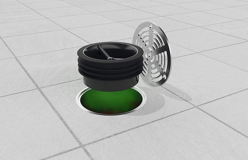 Waterless Trap Seal, 3 Inch, Fitting Pipes with Diameters Between 68-80 mm GD3