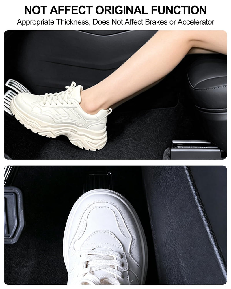 Front Seat Side Anti-Kick Mat for Tesla Model Y Juniper 2025 2026, Center Console Side Anti-Dirty Mats for Tesla, Waterproof & Dust Resistant Protector Cover Model Y Interior Accessories