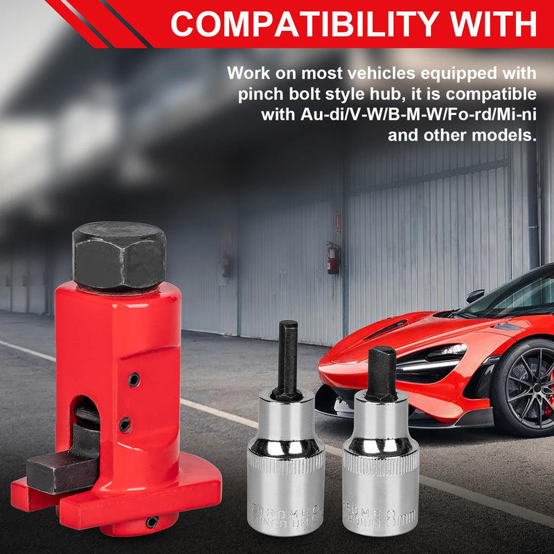 Strut Spreader Tool, Universal Steering Suspension Strut Knuckle Spreader Tool 5-11 mm, Suspension Strut Spreader Socket Tools for Au-di/V-W/B-M-W/Fo-rd/Mi-ni