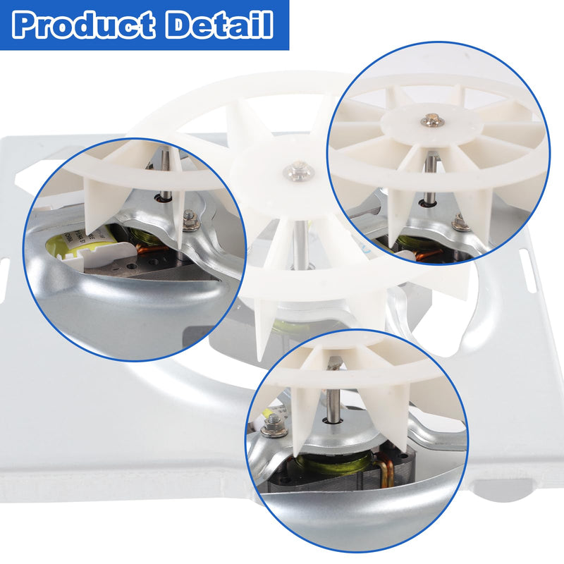 New Upgraded S97012026 Fan, Bathroom Fan Assembly Compatible with Broan-Nutone 688-K、 688-J、688-H、 688-G、663-J、663-H、663G, 695-R02 B、695-R01B、695-R03 B, 50 CFM