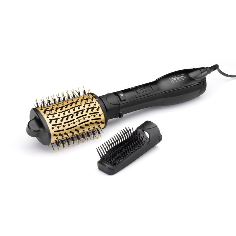 TRESemme 2-in-1 Hair Dryer Brush - Airstyler with Oval Volumizing Brush & Vent Brush, Ionic Anti-Frizz Technology, 1000W Power, 3 Heat & 2 Speed Settings, Cool Shot, 2787U
