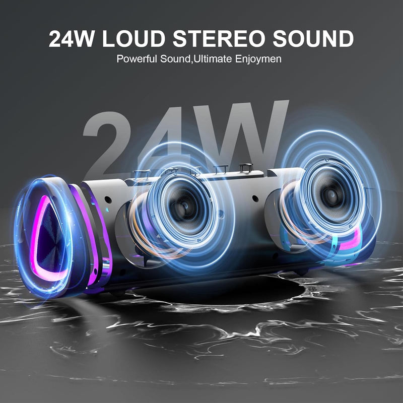 aowoka Bluetooth Speaker,Smart Bluetooth Tracker, Item Finder, Trakcer Tag Locator for Keys, Luggage
